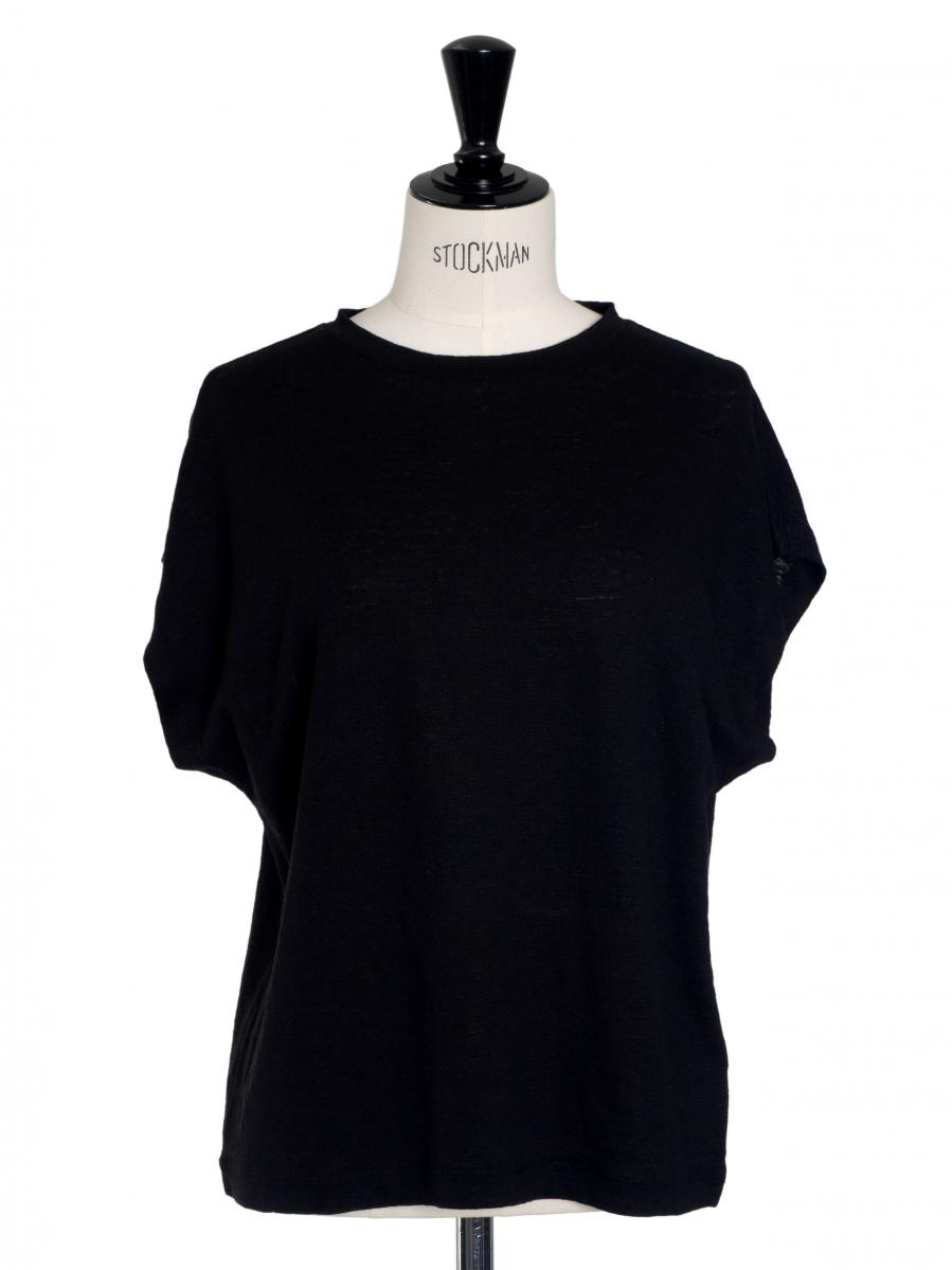 NORMANDY LINEN CAP SLEEVE T-SHIRT