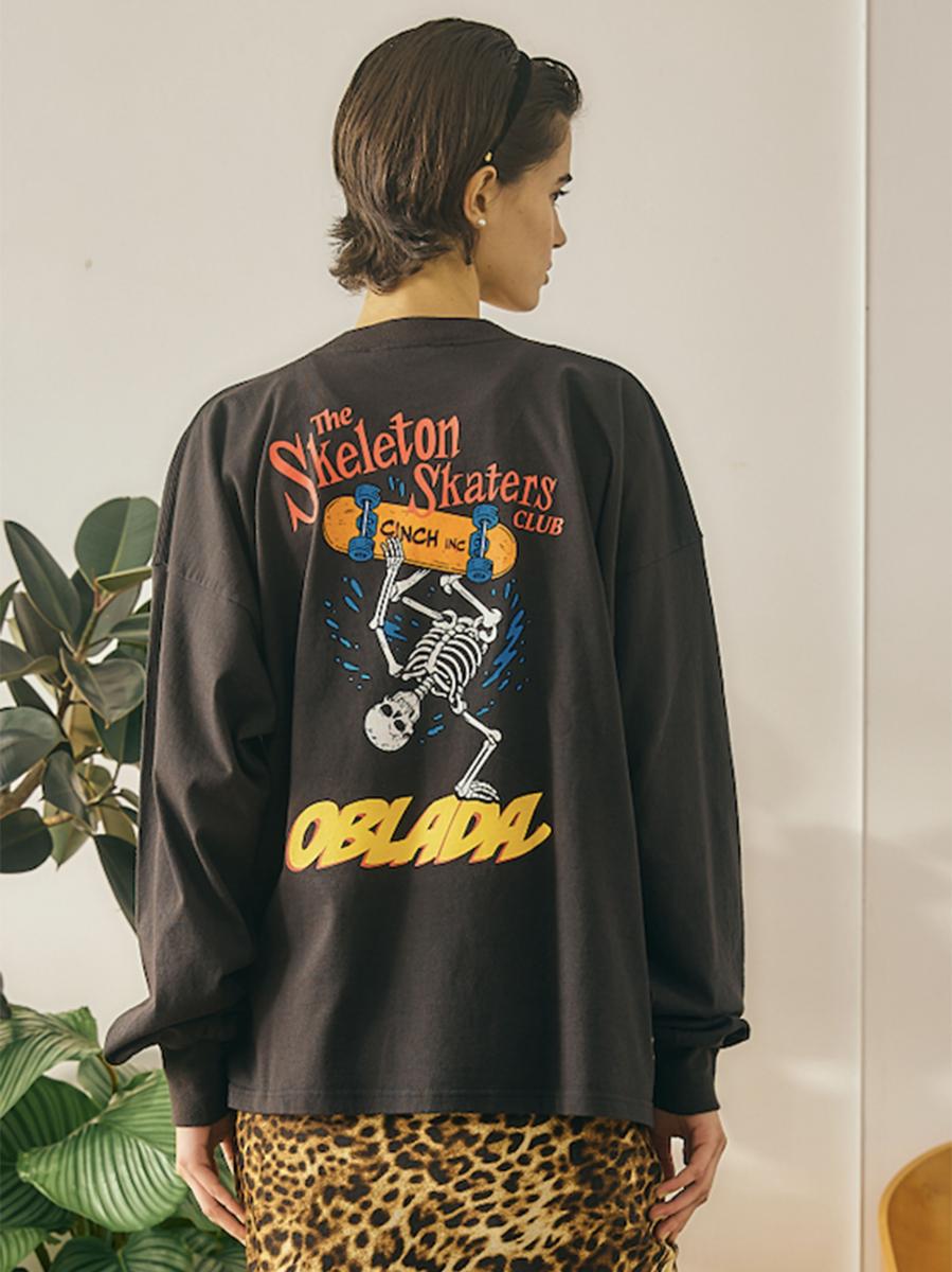SKELETON LONG TEE