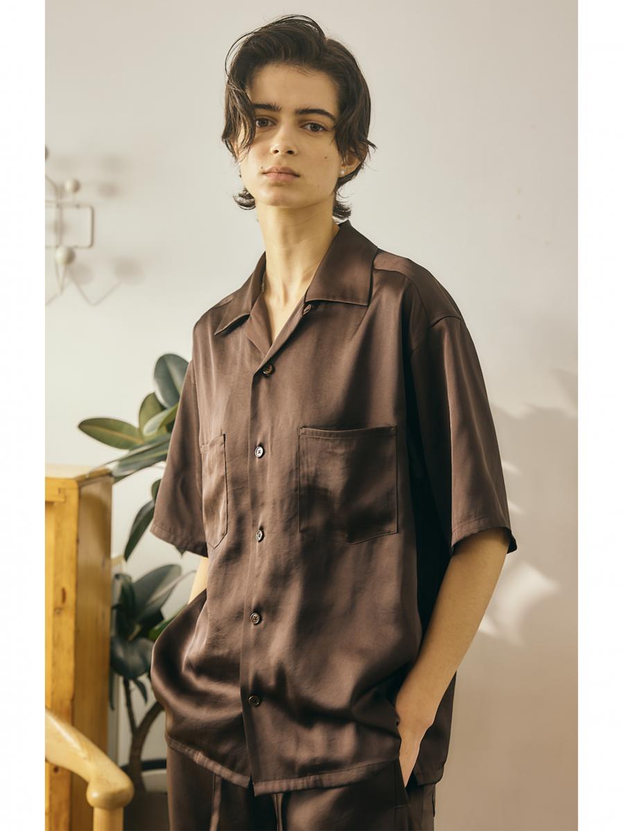 OPEN COLLAR SHIRT