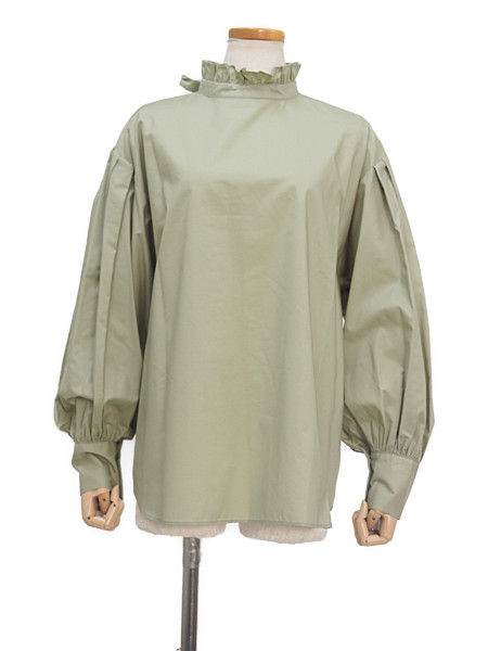 2WAY フリルカラーブラウス【SALE40%OFF】
