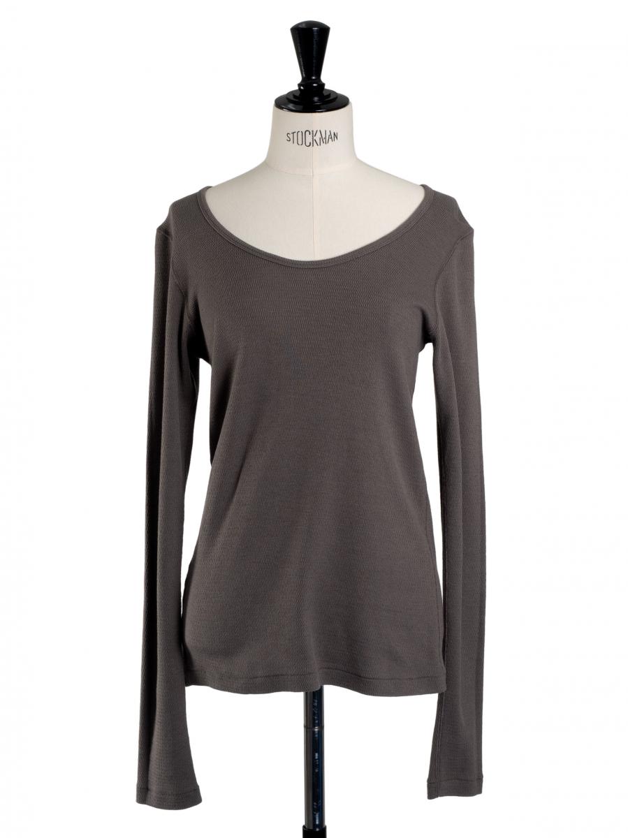 COTTON CASHMERE LONG TEE