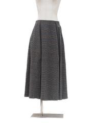geelong lambs-flannel flared skirt【30%OFF】