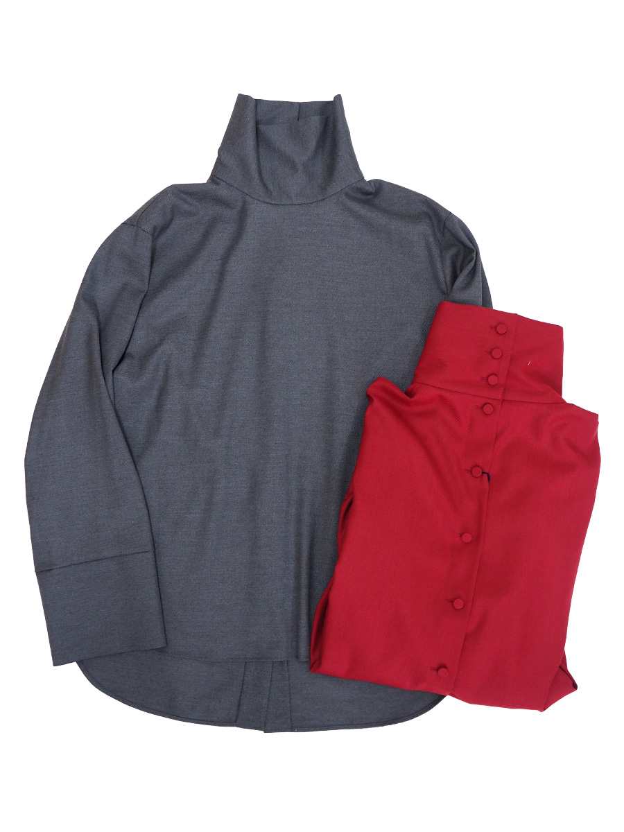 ハイネックシャツ【SALE30%OFF】