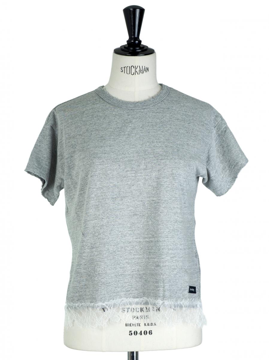 VINTAGE 88 DAMAGED LACE TEE