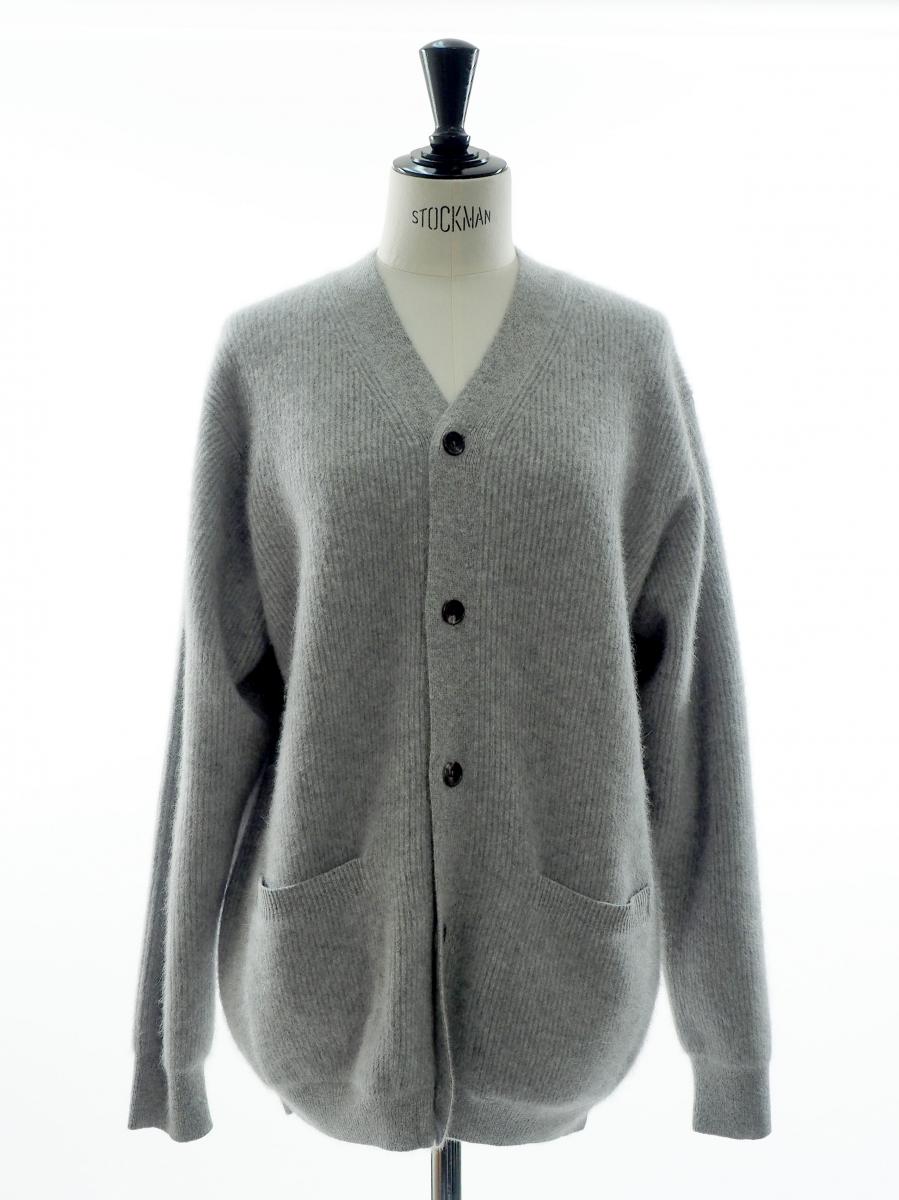 CASHMERE FOX V CARDIGAN