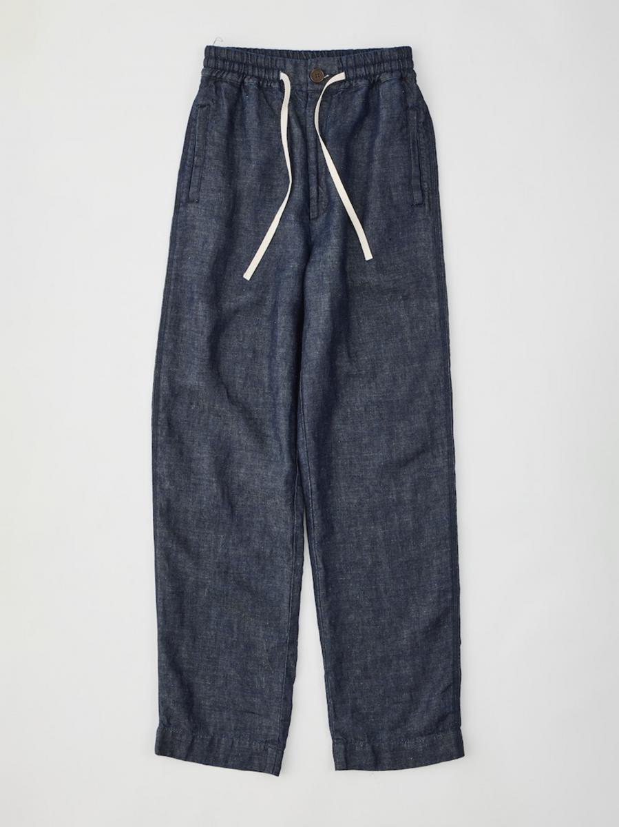 LINEN DENIM PANTS